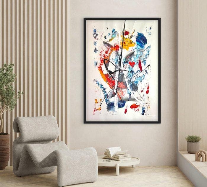 Michele Socionovo - XXL. Dove ogni tuo passo si confonde col, Antiek en Kunst, Kunst | Schilderijen | Modern
