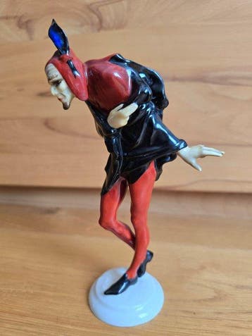Hutschenreuther - Beeldje - Mephisto / Mephistopheles (uit