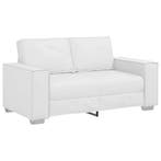 vidaXL Loveseat Wit 160 cm Kunstleer, Huis en Inrichting, Verzenden, Nieuw