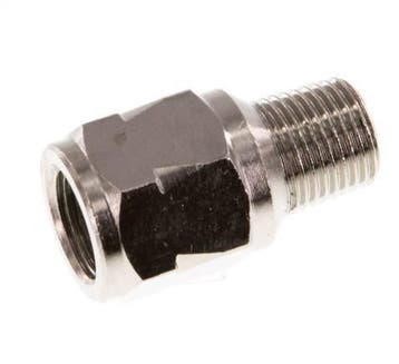 R/Rp 1/8 M/F Mini Clapet Anti Retour Nickelé Laiton 10 Bar, Bricolage & Construction, Verzenden