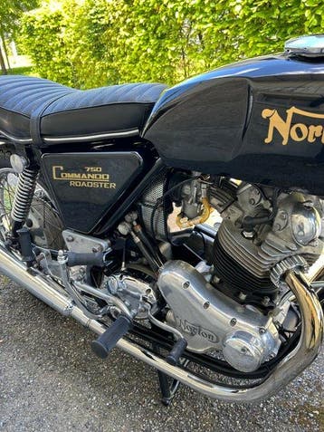 Norton - Commando - Roadster - 750 cc - 1970, Motos