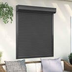 vidaXL Rolluik Antraciet 110 x 130 cm Aluminium en, Verzenden