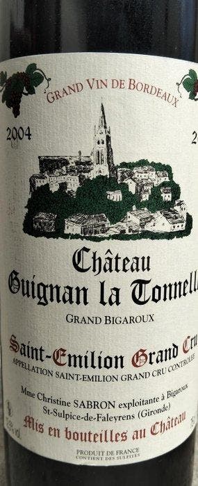 2004 Château Guignan La Tonnelle - Saint-Émilion, Bordeaux, Nieuw