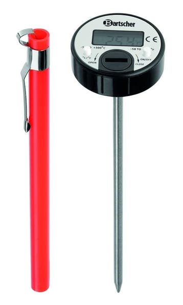 Thermometer D3000 KTP RVS/Kunststof | Incl. beschermingskap, Verzenden, Nieuw in verpakking