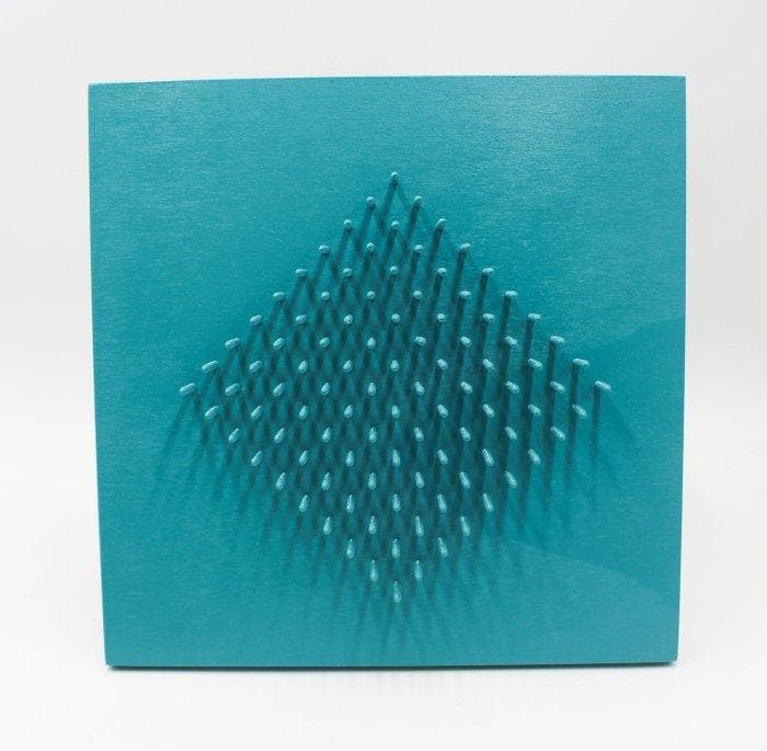Alessandro Padovan (1983) - BERNARD AUBERTIN 2.0 (TURQUOISE), Antiek en Kunst, Kunst | Designobjecten