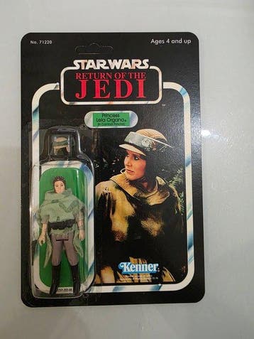Kenner - Action figure Star Wars 1984 Leia Poncho Original, Nieuw