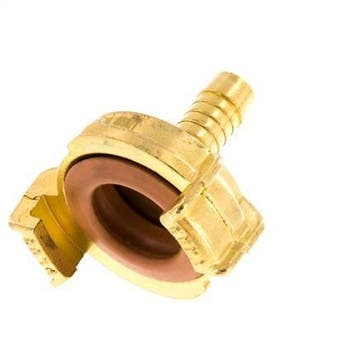 10 mm Slangpilaar Messing GEKA Tuinslangkoppeling KTW, Verzenden, Nieuw