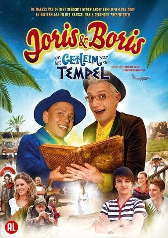 Joris en Boris en het geheim van de tempel (dvd tweedehands, Cd's en Dvd's, Dvd's | Actie, Ophalen of Verzenden