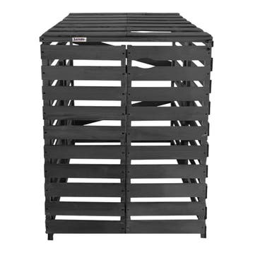 Lendo Online Kliko Ombouw Enkel 71x80x118 cm Grijs Hout, Verzenden, Nieuw