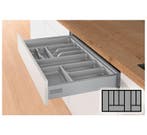 Bestekbak d:370-440mm - b:801-900mm zilverkleurig, Huis en Inrichting, Nieuw