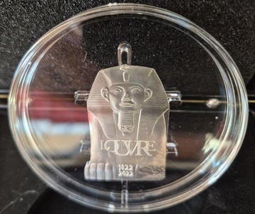 France. 10 Euro 2022 Musee du Louvre - Sphynx Proof (Sans