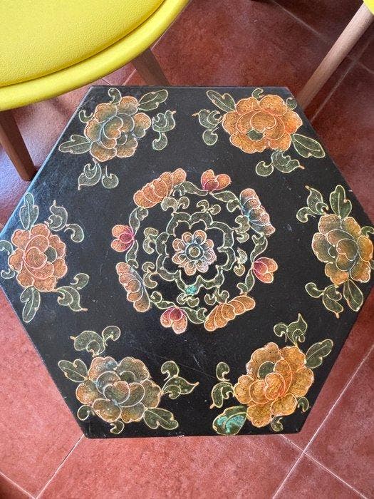 Bijzettafel - Hout - China - Tsepur Tibetaan (Zonder, Antiquités & Art, Antiquités | Autres Antiquités