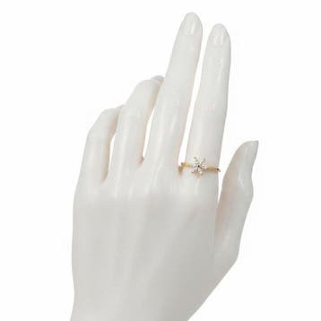 Ring - 14 karaat Geel goud - 0.34ct. tw. Diamant, Nieuw
