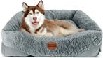 Hondenmand - Hondenkussen - Hondenbed - Grijs - 90x80 cm - N, Dieren en Toebehoren, Verzenden, Nieuw