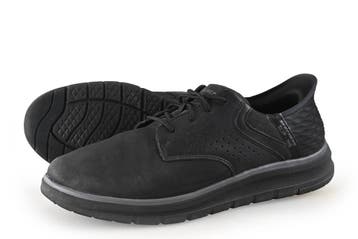 Skechers Veterschoenen in maat 45 Zwart, Kleding | Heren, Verzenden, Zwart, Zo goed als nieuw, Skechers