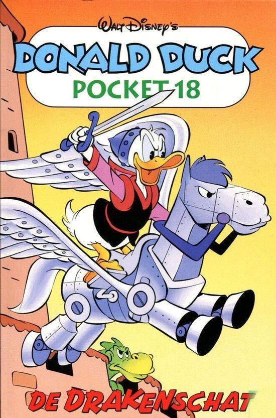 Donald Duck Pocket / 18 De drakenschat - Studio’s, Boeken, Stripverhalen, Verzenden