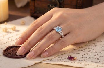 Sans prix de réserve - Bague de fiançailles Argent - 2.00ct.
