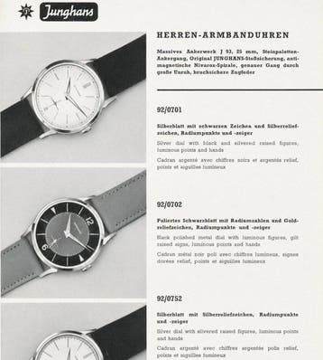Junghans - Mechanische J 93 - Sans prix de réserve - Homme -