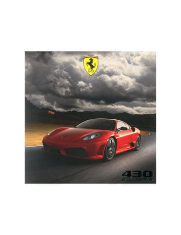 2007 FERRARI 430 SCUDERIA MEDIA  BROCHURE, Ophalen of Verzenden, Nieuw