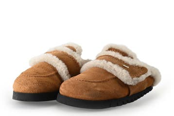 Nubikk Instappers in maat 37 Cognac, Kleding | Dames, Schoenen, Nubikk, Overige kleuren, Verzenden, Instappers