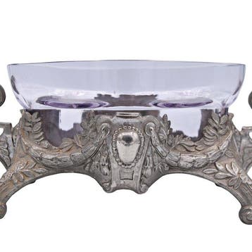 Jardinière - Rococo-tafelstuk - Metaal