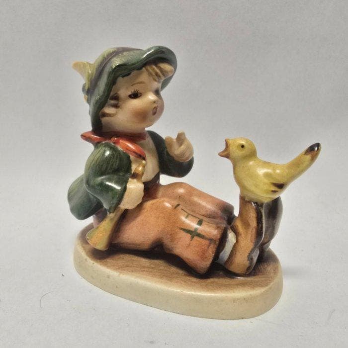 Goebel - Beeldje - Hummel #63 - Singing Lesson - TMK1 - in, Antiquités & Art, Curiosités & Brocante