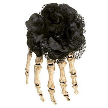 Halloween Haaraccessoire Skelet Hand, Verzenden