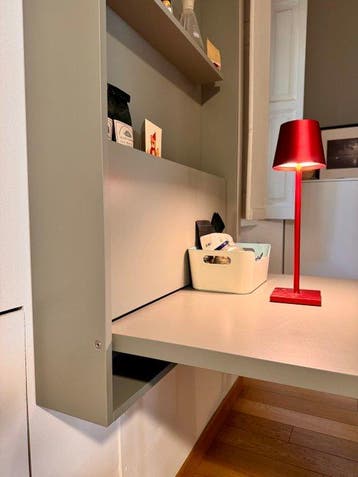 Clei - Hangoortafel - Staal - Wally vouwtafel