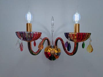 Luminario Design - Rubi - Hand made in Italy - Wandlamp (2)
