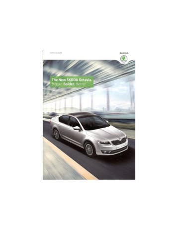 2014 SKODA OCTAVIA BROCHURE ENGELS (INIDA), Ophalen of Verzenden, Nieuw