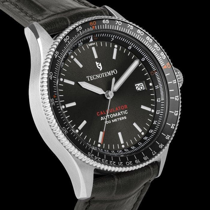 Tecnotempo - Automatic - Calculator - Limited Edition, Handtassen en Accessoires, Horloges | Heren