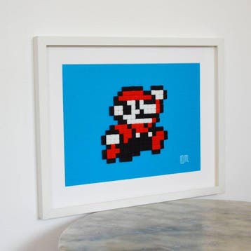 nLm - Jumping Mario • Mosaic • 3/50