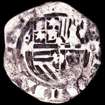 Spanje. Filipe II (1598-1621). Real Acuñada en Mexico,