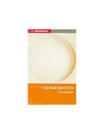 1991 HONDA CONCERTO INSTRUCTIEBOEKJE NEDERLANDS, Ophalen of Verzenden