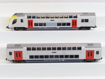 Piko H0 - 58814/97943 - Modeltrein personenwagen (2) - 2x, Nieuw
