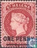Sint-Helena - Koningin Victoria - 1887, Postzegels en Munten, Verzenden, Postfris