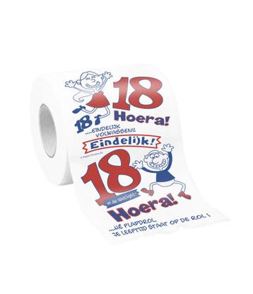 Toiletpapier 18 Jaar, Verzenden