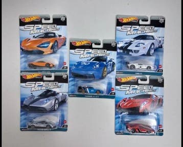 Hot Wheels 1:64 - Model raceauto (5) - Premium Complete Lot: