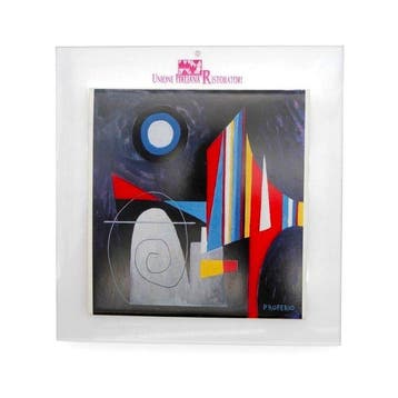 Tegel - in ceramica depoca / Proferio Grossi 1980 Italia,