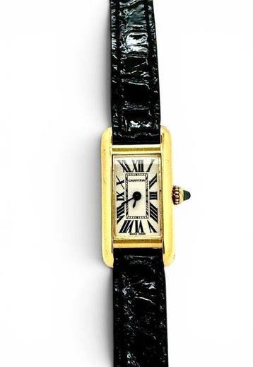 Cartier - Tank Louis Mini in oro giallo 750 - 2443 piccole, Nieuw