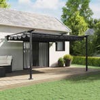 vidaXL Prieel Antraciet 400 x 300 x 200 cm Polyester, Verzenden