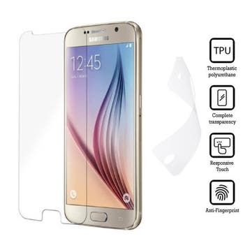 Samsung Galaxy S6 Edge Screen Protector Soft TPU Foil Folie, Télécoms, Verzenden