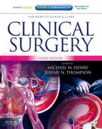 Clinical Surgery 9780702030703 Michael Henry, Verzenden, Michael Henry