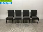 Chaises Bolero en polyrotan anthracite (4 pièces), Verzenden
