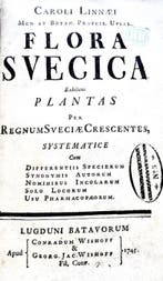 Carl Linnaeus - Flora Svecica - 1745