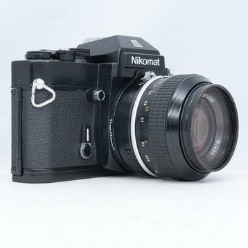 Nikon Nikomat EL black + Nikkor 1,4/50mm | Analoge camera, Nieuw