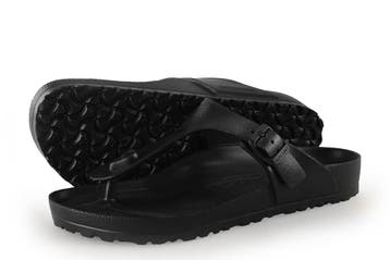 Birkenstock Slippers in maat 43 Zwart, Kleding | Dames, Slippers, Verzenden, Zwart, Gedragen