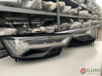 AUDI A6 C8 MATRIX PHARE AVANT G+D KPL  4K0941036_4K0941035, Verzenden, Gebruikt, Audi