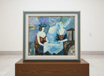 T. Denver - Elegant Ladies at a Café