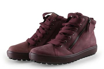 Ecco Veterschoenen in maat 38 Rood, Ecco, Verzenden, Overige typen, Zo goed als nieuw